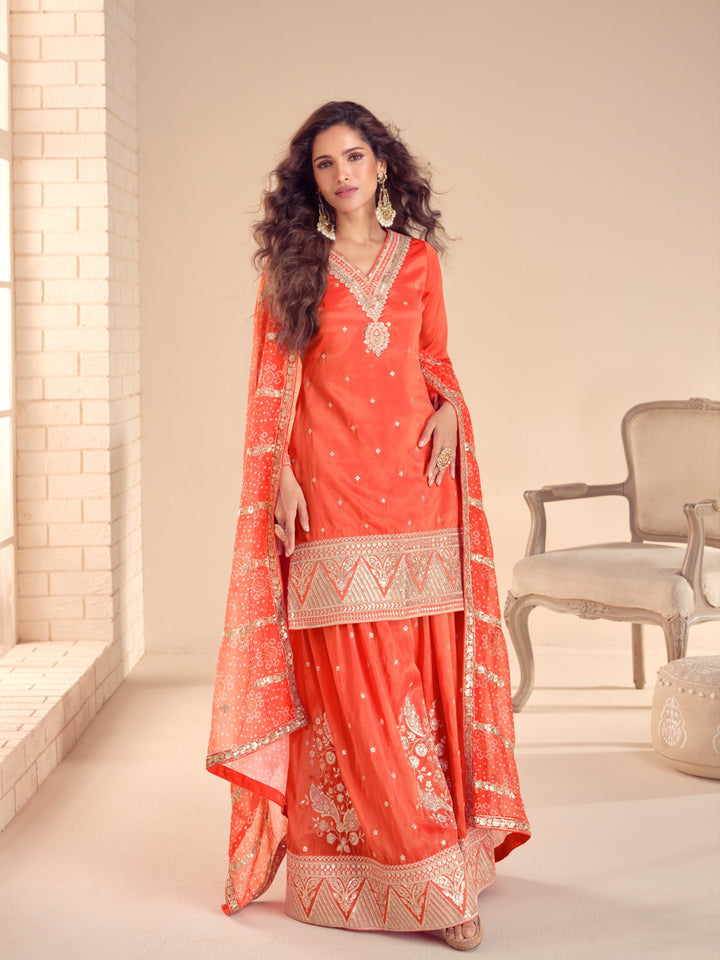 Kurta Palazzo Set