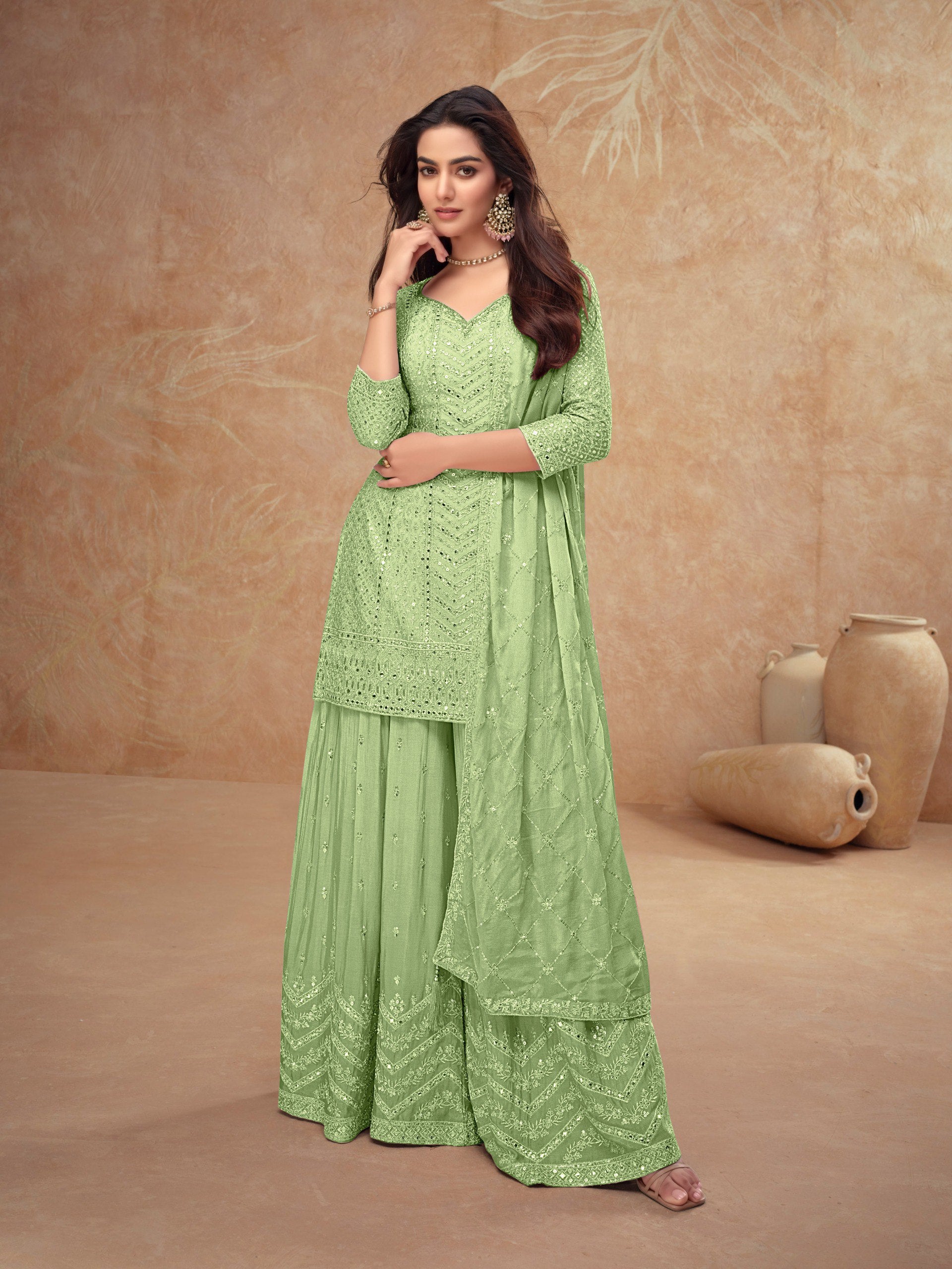Kurta Palazzo Set